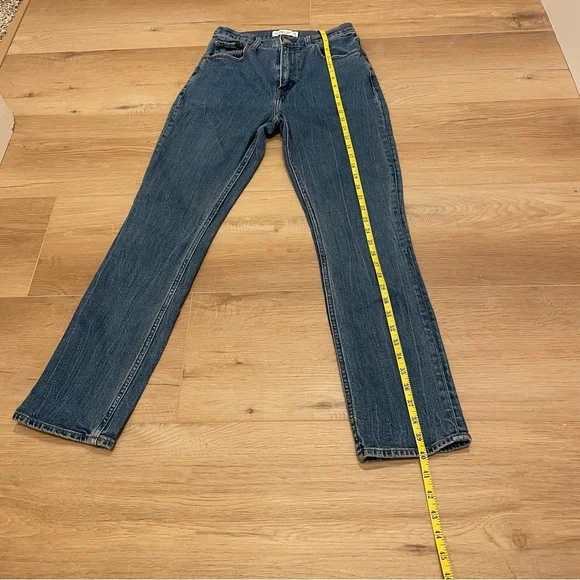 Abercrombie & Fitch Curve Love Jeans 90s slim straight ultra high rise - Picture 7 of 12